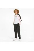 AGASALHO PUMA BASEBALL TRICOT SUIT FEMININO - Rosa/preto