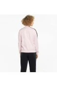 AGASALHO PUMA BASEBALL TRICOT SUIT FEMININO - Rosa/preto