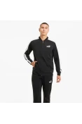 AGASALHO PUMA BASEBALL TRICOT SUIT MASCULINO - Preto/branco AGASALHO PUMA BASEBALL TRICOT SUIT MASCULINO - Preto/branco