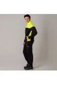 AGASALHO PUMA BLOCKED TRICOT SUIT OP MASCULINO - Preto/amarelo