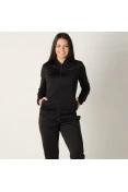 AGASALHO PUMA CLASSIC POLY TRICOT SUIT OP FEMININO - Preto