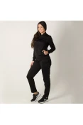 AGASALHO PUMA CLASSIC POLY TRICOT SUIT OP FEMININO - Preto