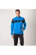 AGASALHO PUMA CLEAN TRICOT SUIT MASCULINO - Azul/preto
