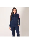 AGASALHO PUMA CLEAN TRICOT SUIT OP FEMININO - Marinho/rosa