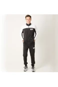 AGASALHO PUMA GRAPHIC REBEL TRICOT SUIT MASCULINO - Preto/branco AGASALHO PUMA GRAPHIC REBEL TRICOT SUIT MASCULINO - Preto/branco