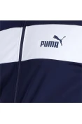 AGASALHO PUMA POLY SUIT CL MASCULINO - Marinho/branco AGASALHO PUMA POLY SUIT CL MASCULINO - Marinho/branco