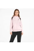 AGASALHO PUMA TRICÔ CLASSIC FEMININO - Rosa/preto