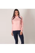AGASALHO PUMA YOGA INSPIRED SUIT FEMININO - Salmao/marinho