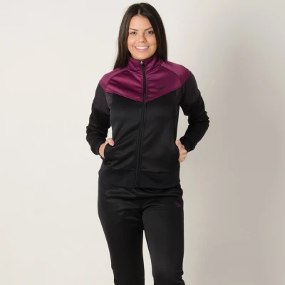 AGASALHO SPEEDO SHINE FEMININO - Preto/roxo AGASALHO SPEEDO SHINE FEMININO - Preto/roxo