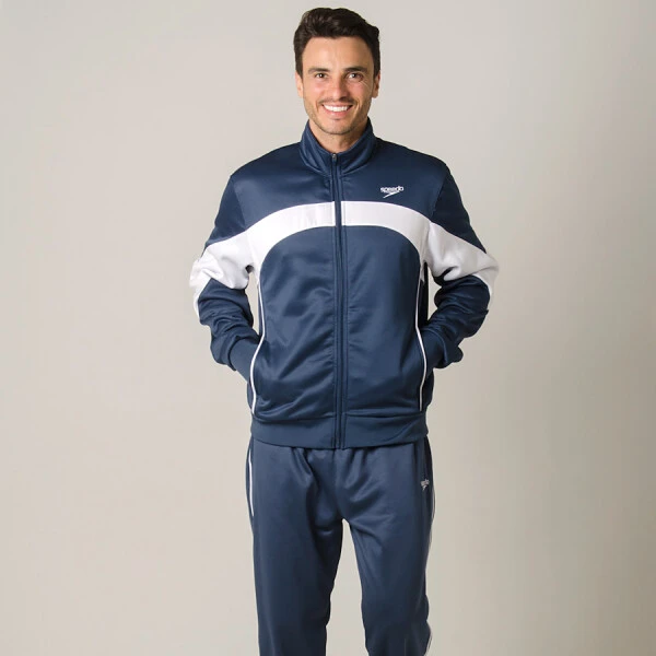 AGASALHO SPEEDO SOUND MASCULINO - Marinho/branco AGASALHO SPEEDO SOUND MASCULINO - Marinho/branco
