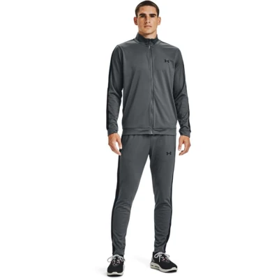 AGASALHO UNDER ARMOUR KNIT TRACK MASCULINO - Grafite/preto