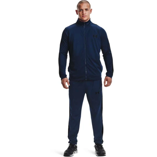 AGASALHO UNDER ARMOUR KNIT TRACK MASCULINO - Marinho/preto