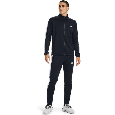 AGASALHO UNDER ARMOUR KNIT TRACK MASCULINO - Preto/branco