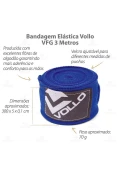 BANDAGEM VOLLO ELÁSTICA 3m - Azul BANDAGEM VOLLO ELÁSTICA 3m - Azul