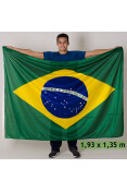 BANDEIRA BANDERART BRASIL OFICIAL 1,93X1,35 - Verde/amarelo BANDEIRA BANDERART BRASIL OFICIAL 1,93X1,35 - Verde/amarelo