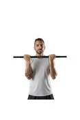BARRA DE EXERCÍCIOS HIDROLIGHT - Preto/laranja
