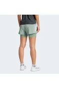 BERMUDA ADIDAS 2 EM 1 OWN THE RUN CLIMACOOL FEMININA - Verde