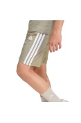BERMUDA ADIDAS 3 STRIPES ESS CLIMACOOL INFANTIL - Cinza/branco