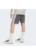 BERMUDA ADIDAS 3 STRIPES INFANTIL - Grafite/branco