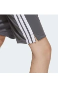 BERMUDA ADIDAS 3 STRIPES INFANTIL - Grafite/branco