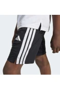 BERMUDA ADIDAS 3 STRIPES INFANTIL - Preto/branco