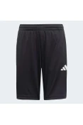 BERMUDA ADIDAS 3 STRIPES INFANTIL - Preto/branco