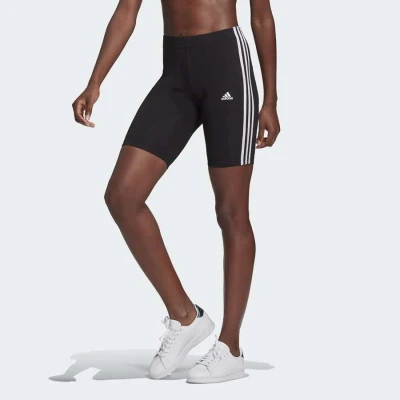 BERMUDA ADIDAS 3S BK SHO W FEMININA - Preto/branco