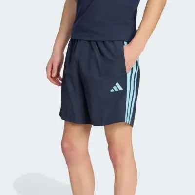 BERMUDA ADIDAS 3S CHELSEA MASCULINA - Marinho/azul celeste