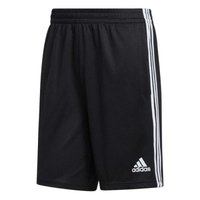 BERMUDA ADIDAS 3S SHORT MASCULINA - Preto/branco