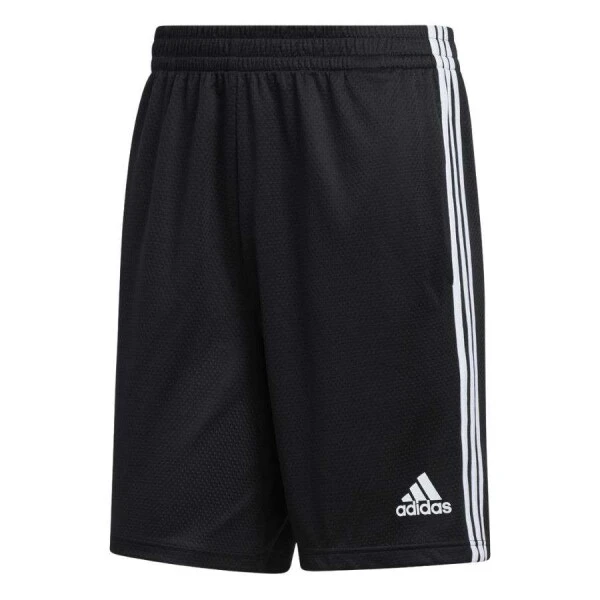 BERMUDA ADIDAS 3S SHORT MASCULINA - Preto/branco