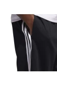 BERMUDA ADIDAS 3S SHORT MASCULINA - Preto/branco