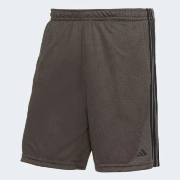 BERMUDA ADIDAS 3S SHORT MASCULINA - Verde/preto