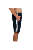 BERMUDA ADIDAS 3S WV INFANTIL - Marinho/branco