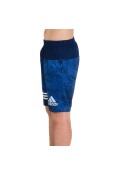 BERMUDA ADIDAS ALLOVER PRINT INFANTIL - Marinho/prata