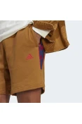 BERMUDA ADIDAS BRAND LOVE SHO MASCULINA - Marrom