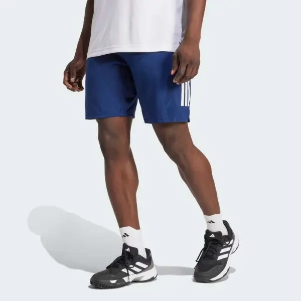 BERMUDA ADIDAS CLUB 3 LISTRAS MASCULINA - Marinho
