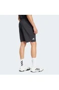 BERMUDA ADIDAS CLUB 3 LISTRAS MASCULINA - Preto