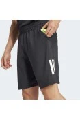 BERMUDA ADIDAS CLUB 3 LISTRAS MASCULINA - Preto