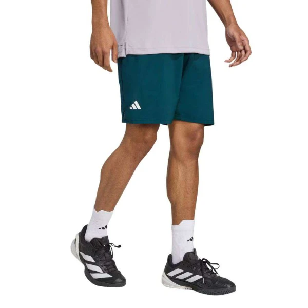 BERMUDA ADIDAS CLUB 3 LISTRAS MASCULINA - Verde