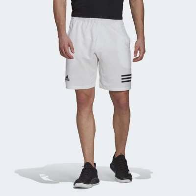 BERMUDA ADIDAS CLUB 3STR MASCULINO - Branco BERMUDA ADIDAS CLUB 3STR MASCULINO - Branco