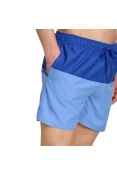BERMUDA ADIDAS COLORBLOCK 5 INCH MASCULINA - Azul/azul celeste