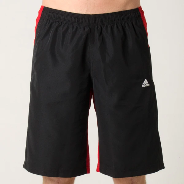 BERMUDA ADIDAS COLOURBLOCK MASCULINA - Preto/vermelho BERMUDA ADIDAS COLOURBLOCK MASCULINA - Preto/vermelho
