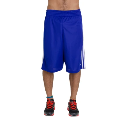 BERMUDA ADIDAS COMMANDER MASCULINA - Azul/branco