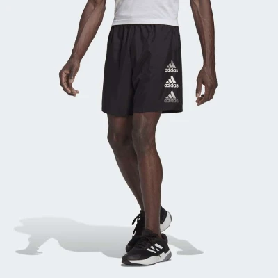 BERMUDA ADIDAS D2M LOGO MASCULINA - Preto BERMUDA ADIDAS D2M LOGO MASCULINA - Preto