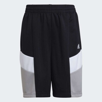 BERMUDA ADIDAS DESIGNED TO MOVE INFANTIL - Preto/cinza
