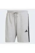 BERMUDA ADIDAS ESS 3S FT MASCULINA - Cinza/preto
