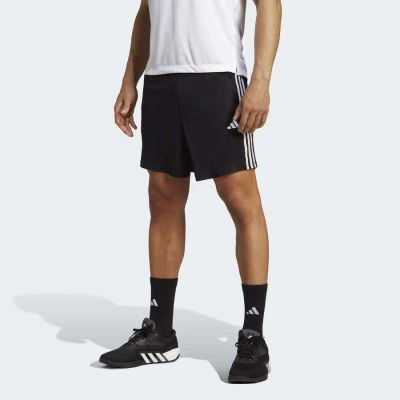 BERMUDA ADIDAS ESSENTIALS 3 LISTRAS MASCULINA - Preto/branco BERMUDA ADIDAS ESSENTIALS 3 LISTRAS MASCULINA - Preto/branco