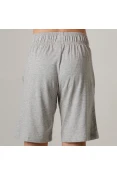 BERMUDA ADIDAS KNIT INFANTIL - Cinza