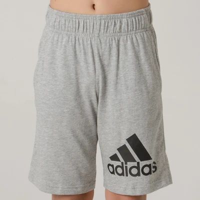 BERMUDA ADIDAS KNIT INFANTIL - Cinza