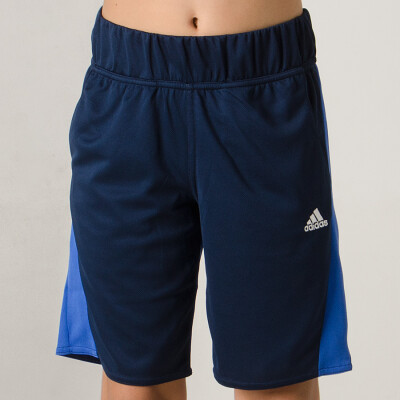 BERMUDA ADIDAS KNIT INFANTIL - Marinho/azul